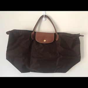 Longchamp brown Le Pliage